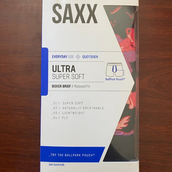 SAXX ULTRA Boxer Briefs with Fly “Heart Cowboys" - Picture 3 of 4